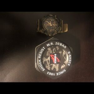 Camouflage G-Shock Watch
